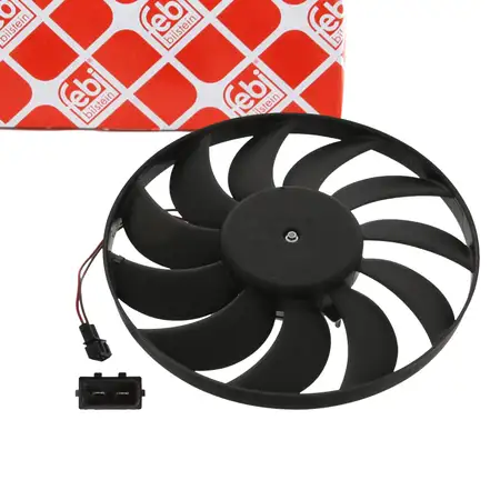 febi 46563 Motorl&uuml;fter Motork&uuml;hler f&uuml;r VW Transporter 2.0-2.8 1.9-2.4D 2.5TDI 7D0959455M