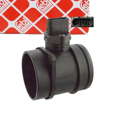 febi 103431 Luftmassenmesser f&uuml;r BMW 1er E81-E88 116-120i 3er E90-93 318-320i X3 E83 X1