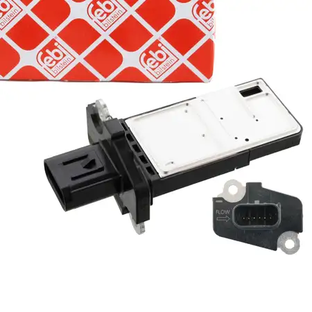 febi 105910 Luftmassenmesser f&uuml;r FORD Focus 2 MK2 3 MK3 B-Max Ecosport Fiesta 6 1.5/1.6Ti
