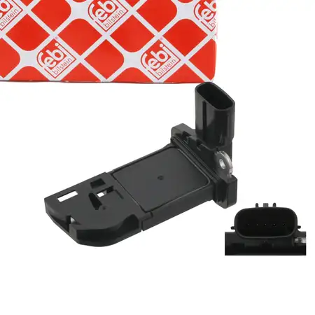 febi 32051 Luftmassenmesser f&uuml;r LEXUS IS C 2 bis 08.2012 TOYOTA Auris Verso Yaris Avensis