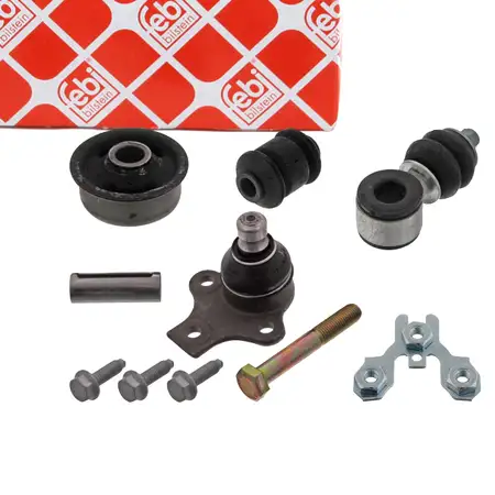 febi 07860 Montagesatz Querlenker Traggelenk f&uuml;r VW Golf 2 Jetta 2 vorne