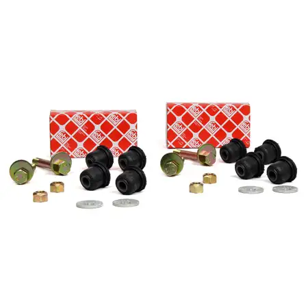 2x febi Montagesatz Achslenker f&uuml;r MERCEDES/8 W114 W115 Vorderachse unten