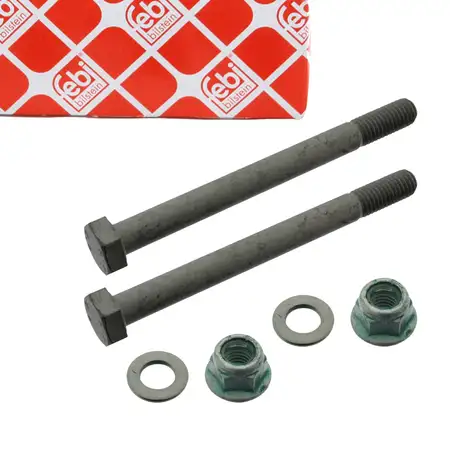 2x febi 49701 Schraubensatz Querlenker f&uuml;r AUDI A4 B8 A5 8T 8F A6 C6 C7 A7 4G A8 8RB vorne
