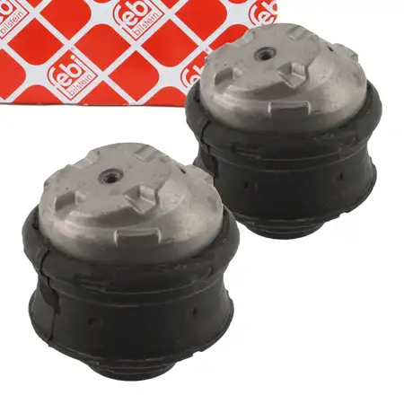 2x febi Motorlager Hydrolager f&uuml;r MERCEDES E-Klasse W210 S210 E200 E230 vorne
