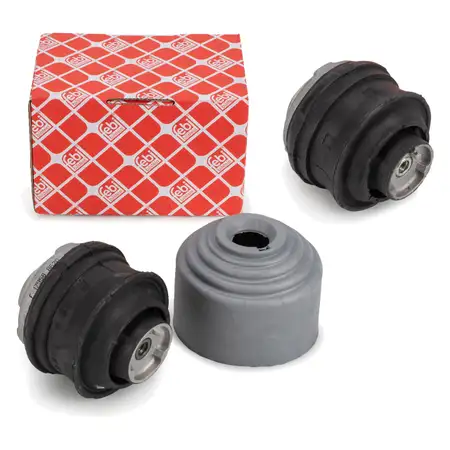 2x febi hydraulic engine mounts for Mercedes W203, S203, CL203, EURO 4, C209, 220CDI (front)