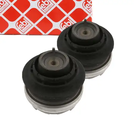 2x febi 19680 Motorlager Hydrolager f&uuml;r MERCEDES W203 S203 C/A209 W211 S211 2032402017