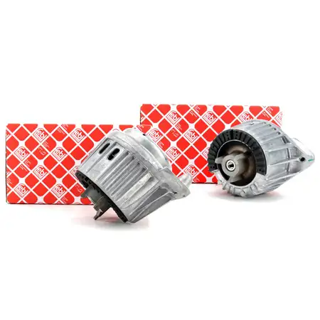 2x febi Motorlager Hydrolager f&uuml;r MERCEDES W204 C218 X218 W212 180-250 CDI vorne