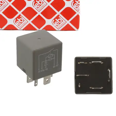 febi 37563 Relais Arbeitsstrom Multifunktionsrelais f&uuml;r AUDI SEAT SKODA VW