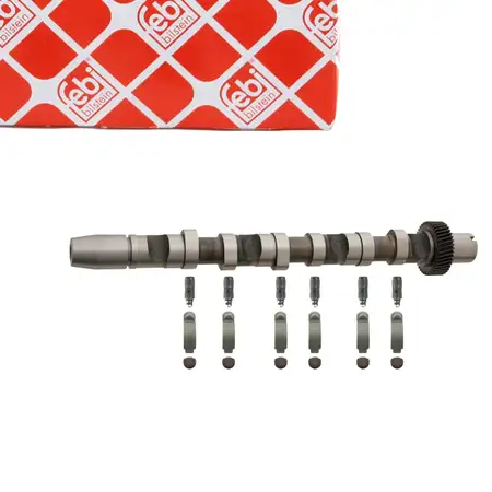 febi 29916 Nockenwelle + Schlepphebel + Ventilst&ouml;&szlig;el Satz f&uuml;r AUDI A4 A6 A8 Passat 2.5 TDI