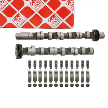 febi 29924 Nockenwelle + Schlepphebel + Ventilst&ouml;&szlig;el Satz f&uuml;r AUDI A4 A6 A8 Passat 2.5 TDI