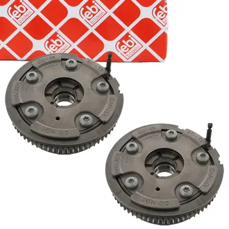2x febi 170095 Nockenwellenversteller AUSLASS f&uuml;r MERCEDES W203 W204 W211 W212 M272 M273