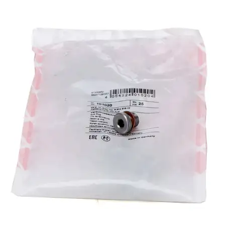 25x febi 101020 &Ouml;lablassschraube M10 f&uuml;r AUDI SEAT SKODA VW N90281802 / N90281803