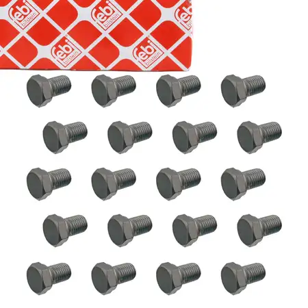 20x febi 06564 &Ouml;lablassschraube f&uuml;r BMW E30 E36 E46 E34 E39 E60 E61 X3 X5 Z3 11131273093