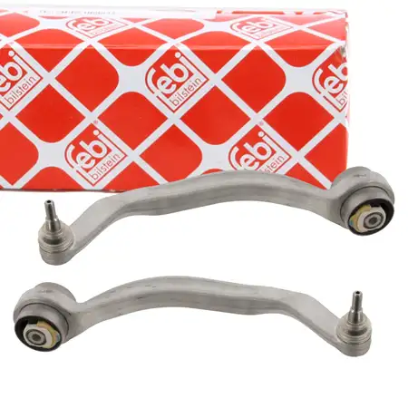2x febi Querlenker f&uuml;r VW Passat B5 AUDI A4 B5 B6 A6 C5 A8 4D Vorderachse unten hinten