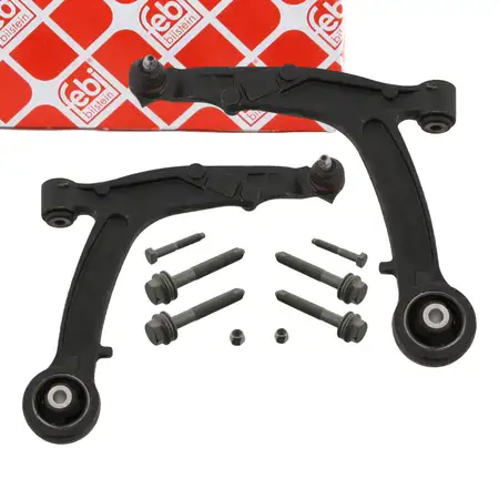 2x febi Querlenker + Schrauben f&uuml;r FIAT Panda/Classic 169_ vorne unten