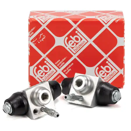 2x febi 06097 Radbremszylinder f&uuml;r VW Golf 1 2 3 Lupo Passat Polo Vento hinten 6Q0611053C