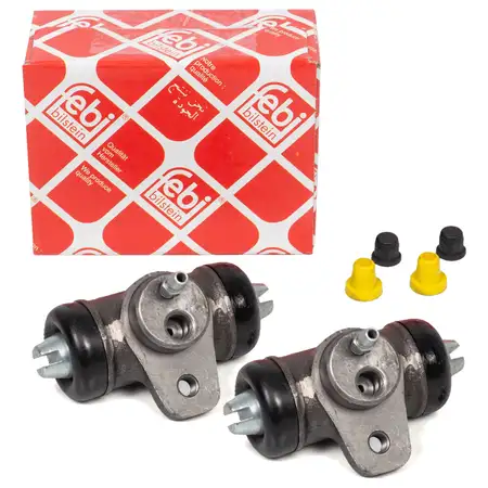 2x febi 02218 Radbremszylinder &Oslash;2381 f&uuml;r VW Transporter Bulli T1 T2 T3 hinten