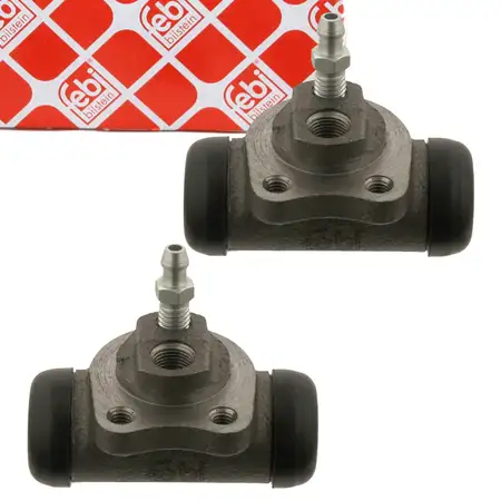 2x febi 06794 Radbremszylinder &Oslash;1905 f&uuml;r OPEL Astra F Corsa B C Vectra A B hinten