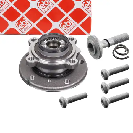 febi Radlagersatz Radnabe f&uuml;r BMW 1er F20/21 2er F22/23 3er F30/31/34 4er xDrive vorne