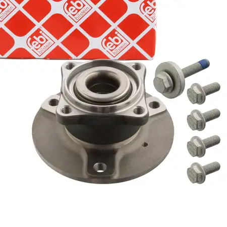 febi 102265 Radlagersatz Radnabe f&uuml;r SMART Fortwo 451 Cabrio + Coupe 1.0/0.8 CDI hinten