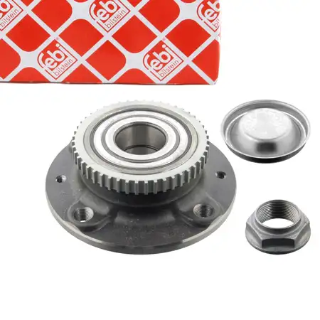 febi Radlagersatz Radnabe Radlager f&uuml;r CITROEN Berlingo PEUGEOT Partner hinten 374880
