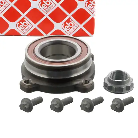 febi 12202 Radlagersatz Radlager f&uuml;r BMW 5er E39 520-540i/520-530d/M5 hinten 33411095652