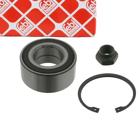 febi 19574 Radlagersatz Radlager f&uuml;r CITROEN Berlingo C3 C4 PEUGEOT 207 307 Partner vorne
