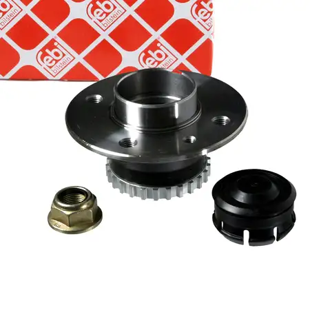 febi 21095 Radlagersatz Radnabe f&uuml;r RENAULT Kangoo 1.2-1.6/1.5-1.9 dCi hinten 7701205499