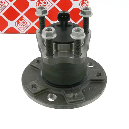 febi Radlagersatz Radnabe f&uuml;r OPEL ASTRA H MERIVA B ZAFIRA B 5-Loch Felge hinten 1604316