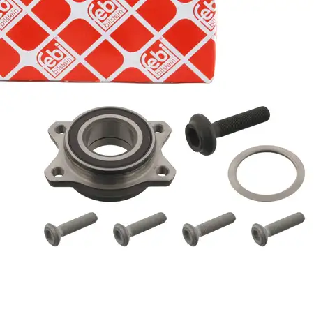 febi 29844 Radlagersatz Radlager f&uuml;r AUDI A6 C5 C6 + Allroad R8/Spyder vorne 4F0498625B