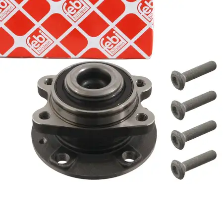 febi 29897 Radlagersatz Radnabe f&uuml;r AUDI A6 C6 2.0-3.2/2.0-2.7 TDI kein quattro hinten