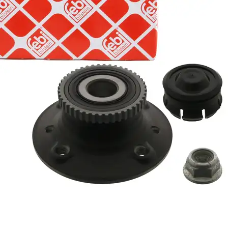 febi 39252 Radlagersatz Radnabe f&uuml;r RENAULT Kangoo NISSAN Kubistar 1.2-1.6/1.5 dCi hinten