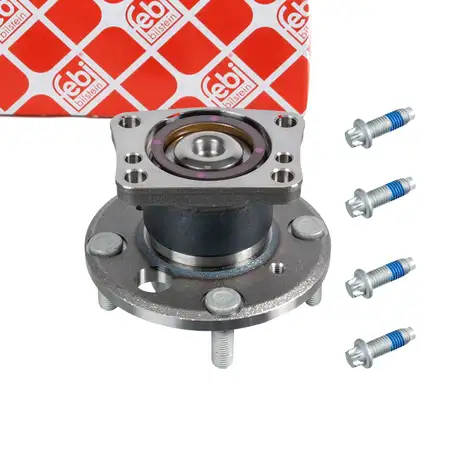 febi 40203 Radlagersatz Radnabe f&uuml;r FORD Fiesta 6 Mk6 1.25-1.6/1.4-1.6 TDCi hinten 1899042