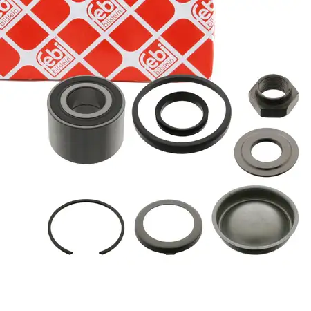 febi 47344 Radlagersatz f&uuml;r CITROEN C2 + Enterprise + Pluriel PEUGEOT 1007 hinten 3748.77