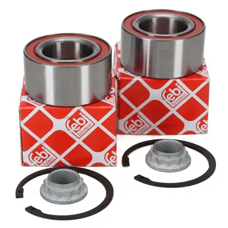 2x febi 21996 Radlagersatz Radlager f&uuml;r BMW 3er E36 316-318i 318-325d hinten 33412220987