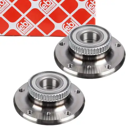 2x febi 18769 Radlagersatz Radnabe f&uuml;r BMW 3er E36 E46 5er E39 Z3 Z4 E85 vorne 31226757024