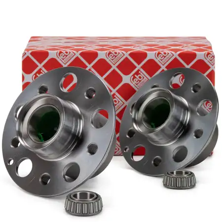 2x febi 32850 Radnabe Radlager f&uuml;r MERCEDES E-Klasse W211 S211 CLS C219 vorne 2303300325