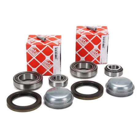 2x febi Radlagersatz f&uuml;r MERCEDES CLS C219 E-KLASSE W211 VF211 S211 R230 vorne