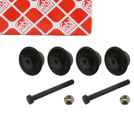 2x febi 01196 Repair Kit: Axle Housing Bearing Set for VW Passat (32B, 33B, B2) Rear