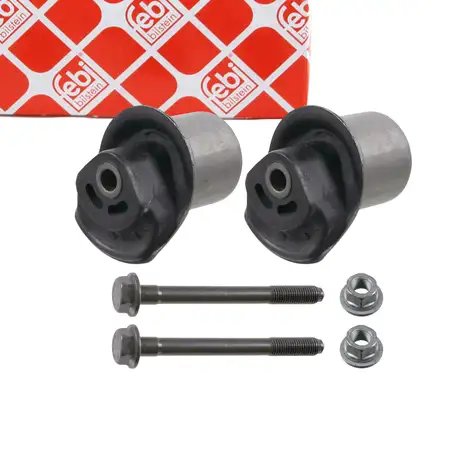 2x febi 01220 Reparatursatz Achsk&ouml;rper Lagersatz f&uuml;r VW Golf 3 Vento hinten