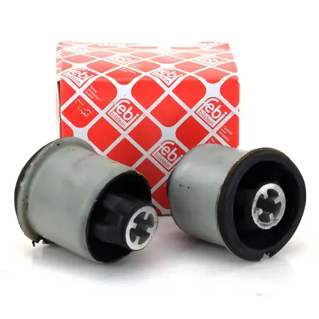 2x febi 31396 Achsk&ouml;rperlager f&uuml;r RENAULT Megane 2 Scenic 2/Grand 2 hinten 7701479190