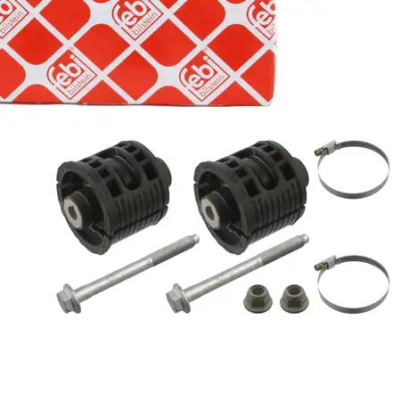febi 43745 Reparatursatz Achsk&ouml;rper f&uuml;r VW Polo 6R 6C AUDI A1 8X SEAT Ibiza 4 hinten