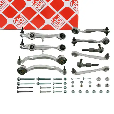 febi 24900 Querlenker Satz f&uuml;r AUDI RS4 B5 A6 C5 VW PASSAT 3B 10-teilig