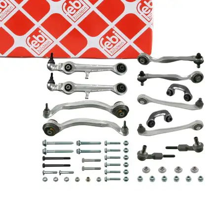 febi 24902 Querlenker Satz f&uuml;r AUDI RS4 B5 A6 C5 VW PASSAT 3B 12-teilig