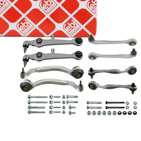 febi 26600 Querlenker Satz f&uuml;r AUDI A4 B5 A6 C5 SKODA Superb Passat 3B 8-teilig 8D0498998B