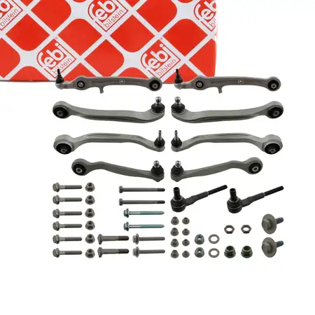 febi 48900 Querlenker Komplettsatz f&uuml;r AUDI A6 4F C6 Limo + Allroad + Avant 10-teilig