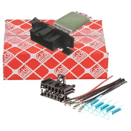 febi Rep.-Satz Widerstand Innenraumgebl&auml;se f&uuml;r OPEL Corsa D Punto 199 Ducato Jumper Boxer