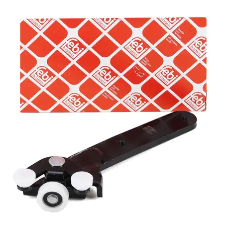 febi 171077 Rollenf&uuml;hrung Schiebet&uuml;r f&uuml;r VW Caddy 3 4/Alltrack unten rechts