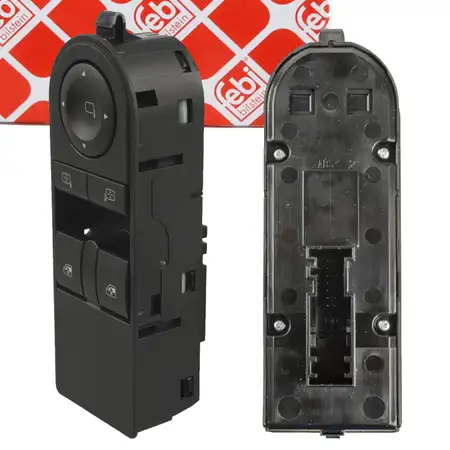 febi 108229 Schalter Fensterheber Au&szlig;enspiegel f&uuml;r OPEL Astra H Zafira B vorne links