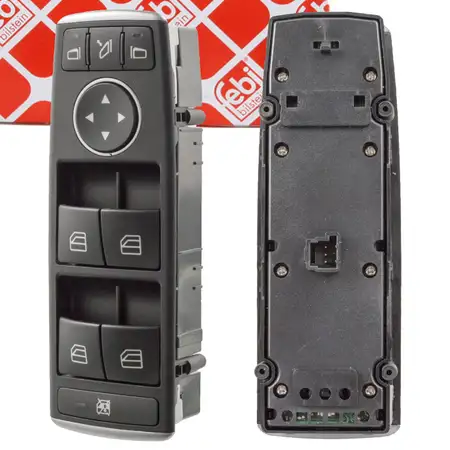 febi 100943 Schalter Fensterheber Au&szlig;enspiegel f&uuml;r MERCEDES W204 W212 C/A207 vorne links